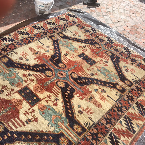 Rug cleaners cape town team in action