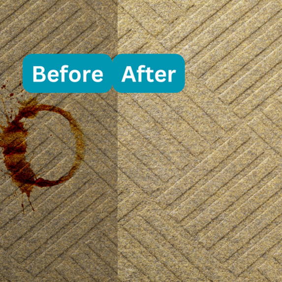 Before and after rug cleaning photos Cape Town